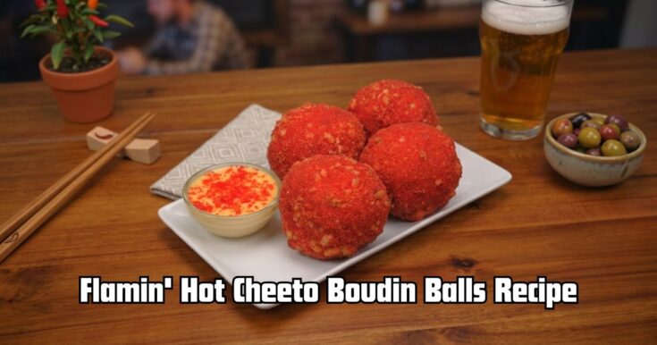 Flamin' Hot Cheeto Boudin Balls Recipe