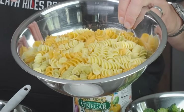 Cook and Cool the Pasta
