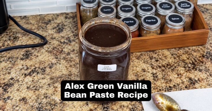 Alex Green Vanilla Bean Paste Recipe