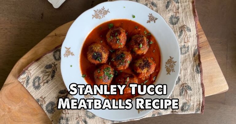 Stanley Tucci Meatballs Recipe