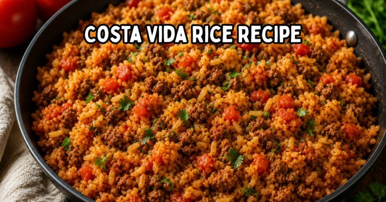 Costa Vida Rice Recipe