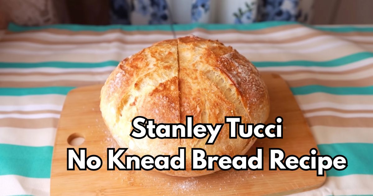 Stanley Tucci No Knead Bread Recipe