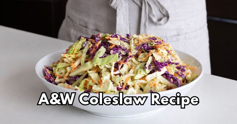 A&W Coleslaw Recipe