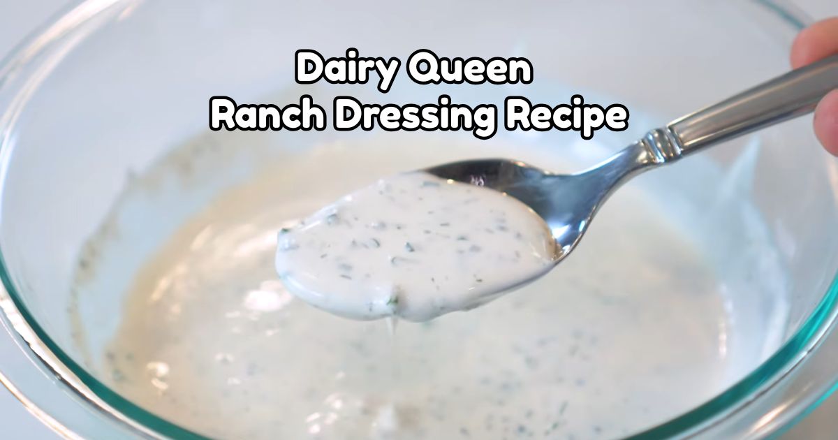 Dairy Queen Ranch Dressing Recipe
