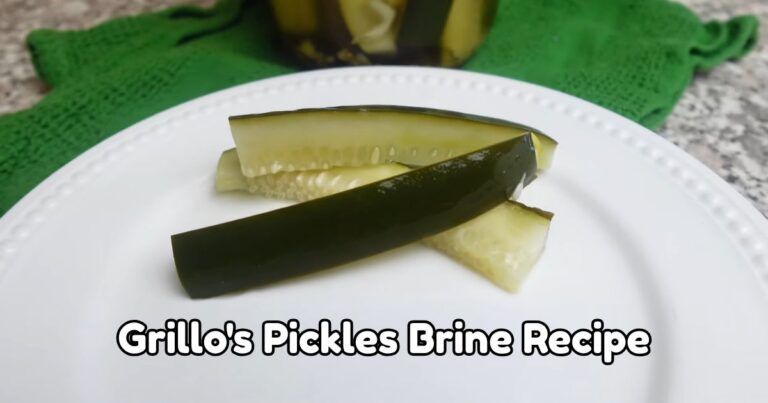 Grillos Pickles Brine Recipe