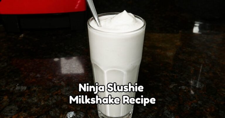 Ninja Slushie Milkshake Recipe