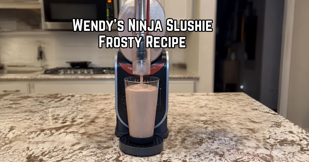 Wendys Ninja Slushie Frosty Recipe