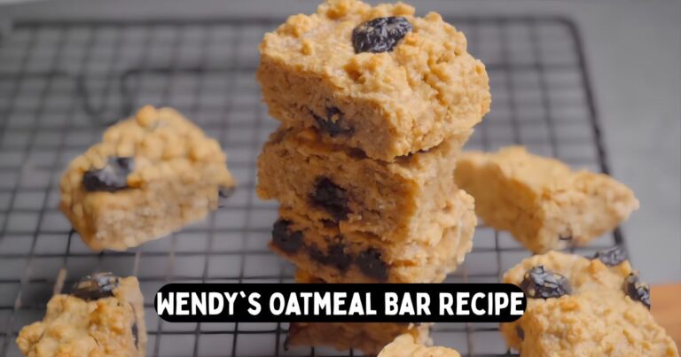 Wendys Oatmeal Bar Recipe