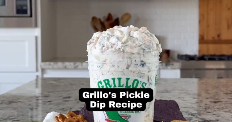 Grillos Pickle Dip Recipe